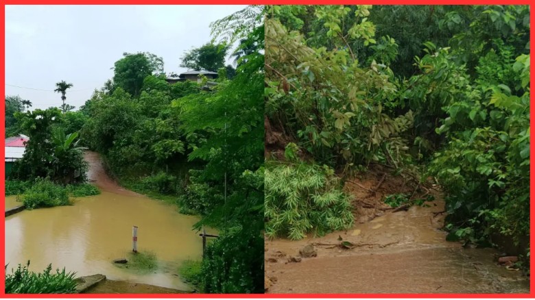 প্রবল বৃষ্টিতে সাজেকে আটকা ৫ শতাধিক পর্যটক, বন্ধ সব পর্যটন স্পট