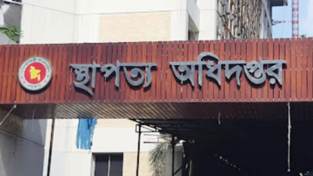 স্থাপত্য অধিদপ্তরে চাকরির পরীক্ষার ফলাফল প্রকাশিত হয়েছে