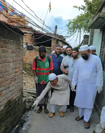 চাঁপাইনবাবগঞ্জ পৌরসভায় এডিস মশার লার্ভা নিধন কর্মসূচির উদ্বো