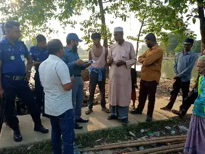 জগন্নাথপুরে সরকারি জায়গায় বাঁশ রাখায় ব্যবসায়ীকে জরিমানা