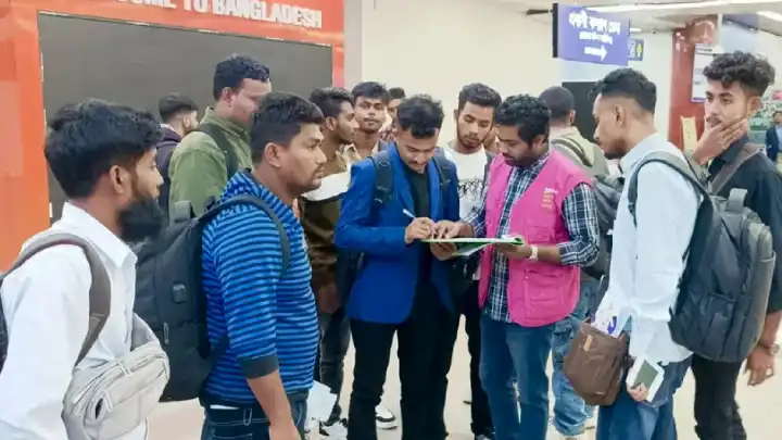 কম্বোডিয়ার প্রতারণা কেন্দ্র থেকে মুক্ত ৩০ বাংলাদেশি কাল ফির