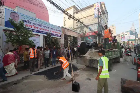 প্রধানমন্ত্রীর রংপুর সফরকে কেন্দ্র করে পাঁচ দিনে হলো সড়ক সংস