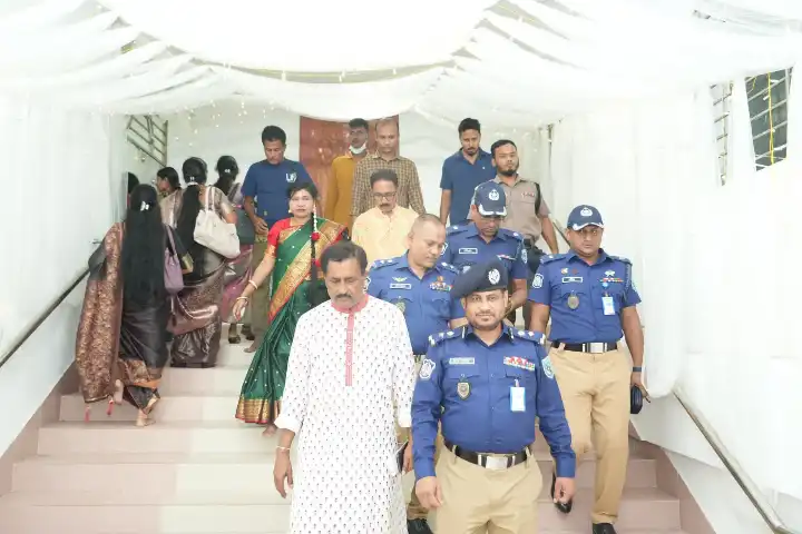 মাননীয় প্রধানমন্ত্রীর রংপুর আগমন উপলক্ষে ধর্মসভা মন্দির পরিদ
