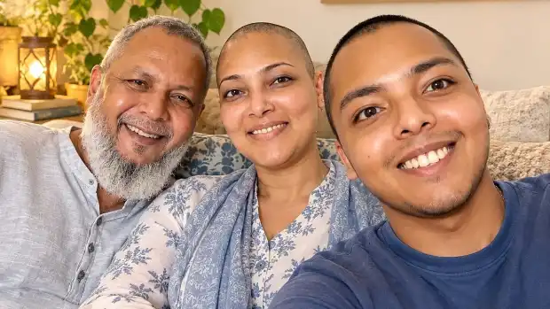 পরিবারকে পাশে নিয়ে ক্যানসারের বিরুদ্ধে লড়ছেন উপস্থাপক সামিয়া