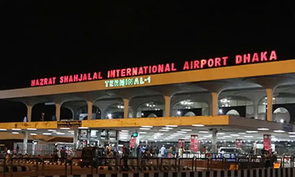 শাহজালাল বিমানবন্দরে বিমান বাংলাদেশ এয়ারলাইনসের স্টোরে আগুন