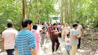 পূজার দীর্ঘ ছুটিতে মৌলভীবাজারে পর্যটকদের ঢল, ঘুরে দাঁড়িয়েছে 