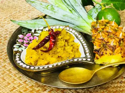 সহজ উপায়ে ঘরেই তৈরি করুন সুস্বাদু আনারস চাটনি