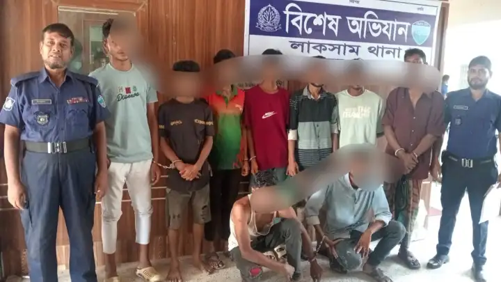 কুমিল্লায় পুলিশের বিশেষ অভিযান, ২৭৫ জন আটক