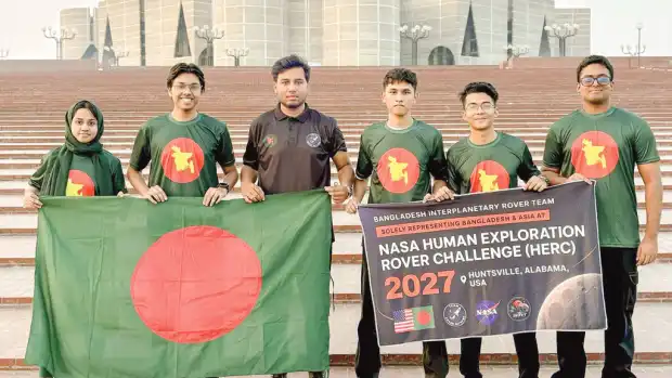 নাসার রোভার প্রতিযোগিতায় লড়বে পাঁচ তরুণের দল