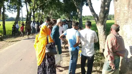 দুর্গাপুরে ইজিবাইকের ধাক্কায় প্রাণ গেল নারীর