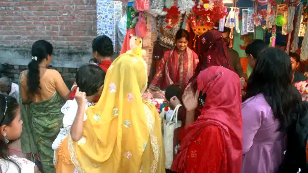 পুরুষের প্রবেশ নিষেধ থাকা ব্যতিক্রমী বউ মেলায় নারীদের উপচে প