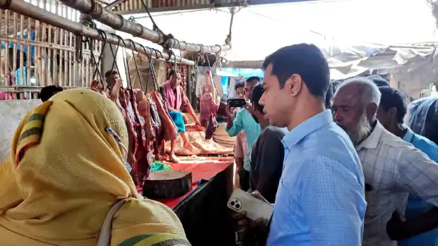 গুরুদাসপুরে অসুস্থ গরু জবাই, কসাইকে অর্থদণ্ড
