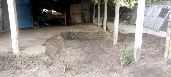 শেরপুরে জমির অভাবে ঘরেই বৃদ্ধ কৃষকের দাফন, চাঞ্চল্য