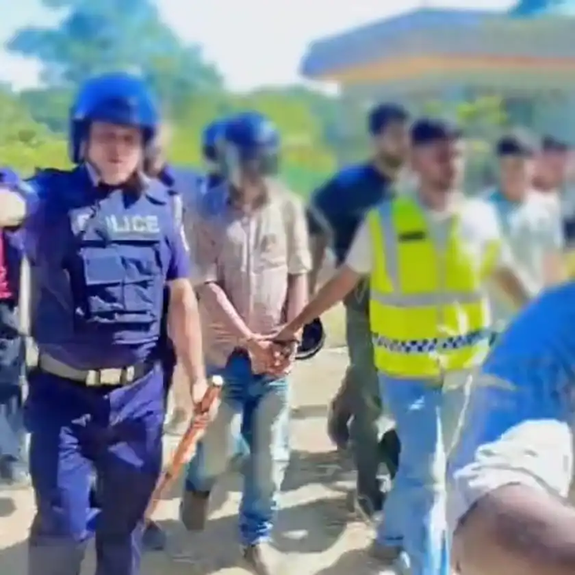 তাহিরপুরে ফেইসবুক পোস্ট কেন্দ্র করে সাবেক কনস্টেবল গ্রেপ্তার