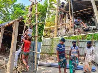 ঈশ্বরগঞ্জে ১৬ বছর পর মালেখার বাড়িতে সুপেয় পানির ব্যবস্থা