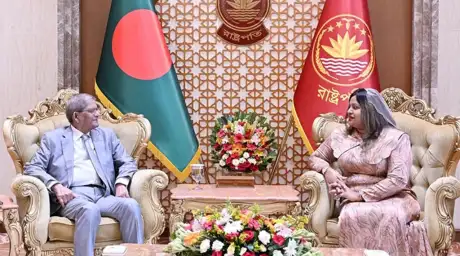 মালদ্বীপে বাণিজ্য ও বিনিয়োগ বাড়াতে রাষ্ট্রপতির আহ্বান
