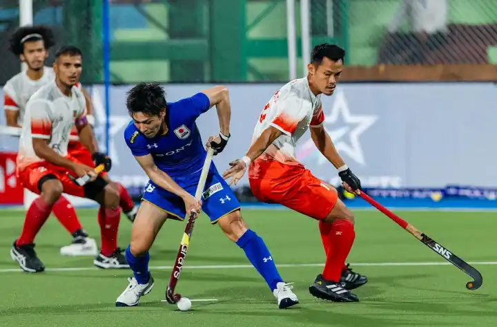 জাপানের কাছে এক গোলের ব্যবধানে হেরেছে বাংলাদেশ