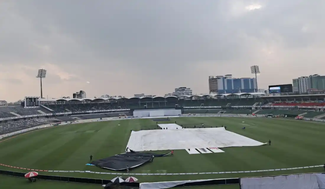 ক্যারিবীয় ওপেনারদের দৃঢ়তায় ঢাকা টেস্টের নিয়ন্ত্রণ বাংলাদেশের